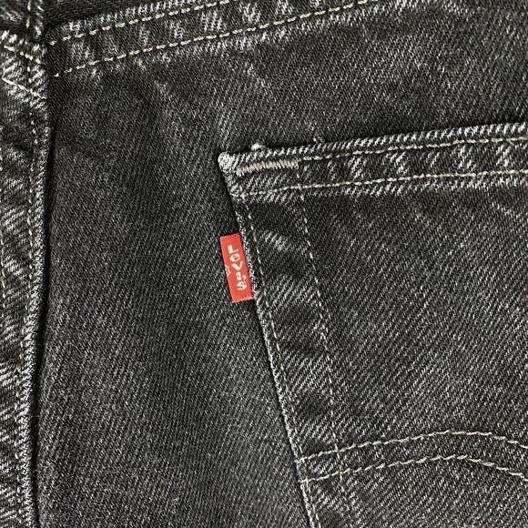 Levis Jeans Mens 38x32 (fit 36x29.5) Black 550 Relaxed Fit Loose Y2K Denim - Picture 11 of 16